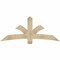 Ekena Millwork Davenport Rough Sawn Timber Gable Bracket, Douglas Fir, 72"W x 30"H x 2"D x 6"F, 10/12 Pitch GBW072X30X0206DAV00RDF - alternate 1